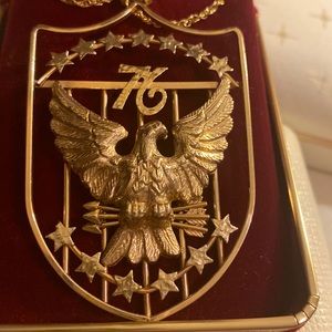 Vintage 70’a gold filled rare 76 necklace